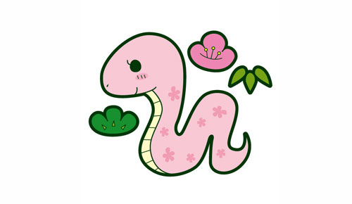 핑크-뱀